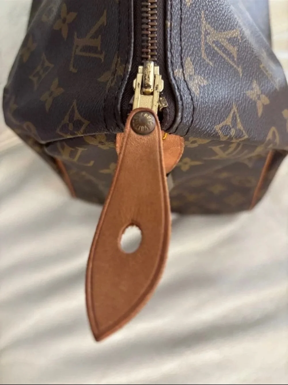 Louis Vuitton Monogram Canvas Duffel with Natural Vachetta Trim